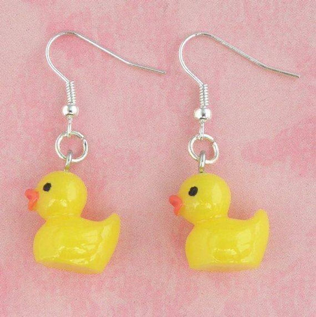 Fashion duck earrings