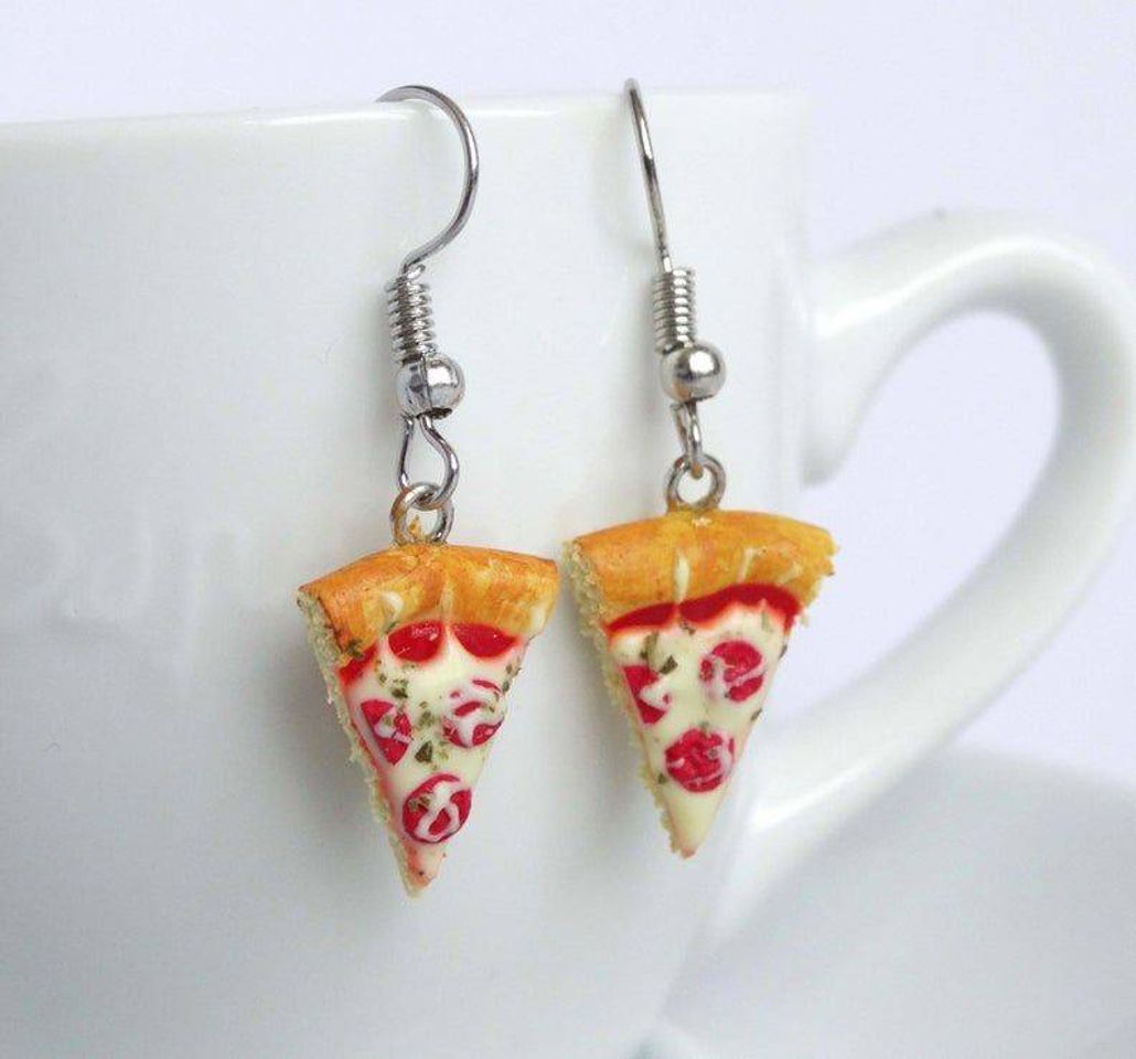 Fashion pizza earrings