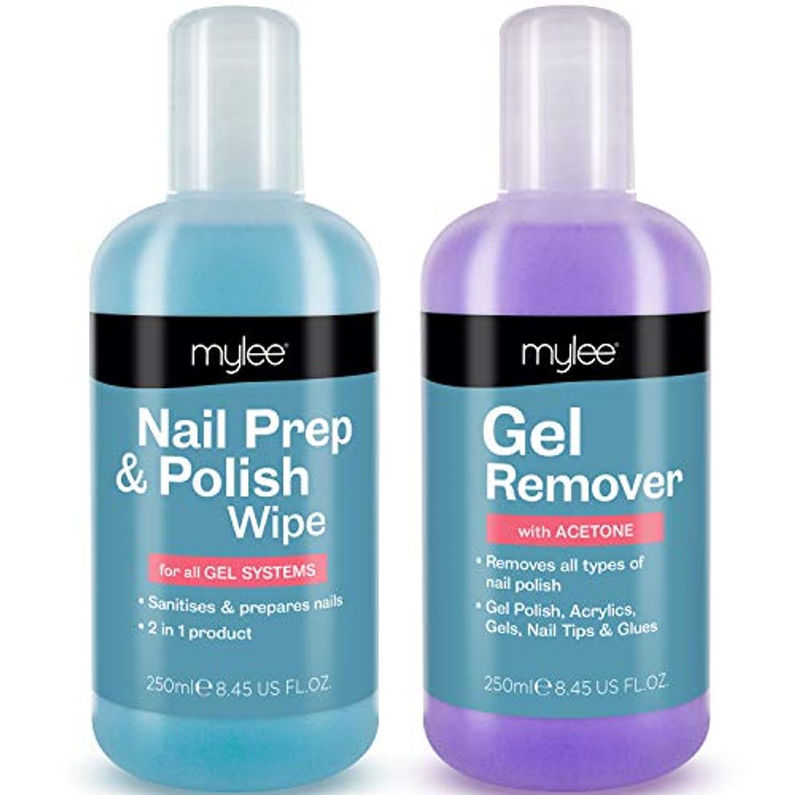 Lugares Mylee Toallita Prep & Wipe de Gel Limpiador de Uñas