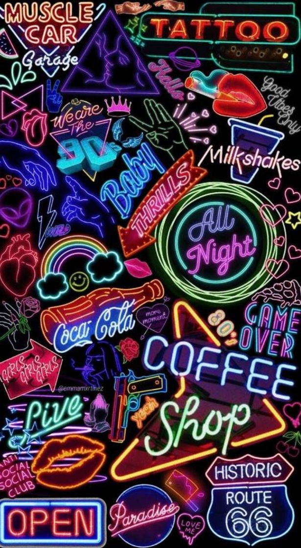 Social  Neon Art 🔄