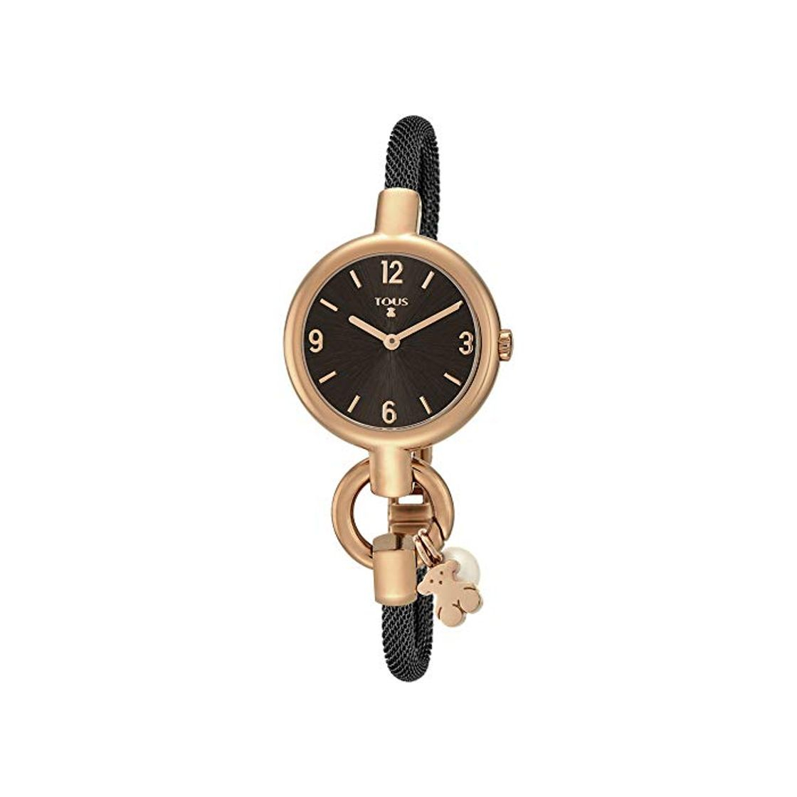 Products Reloj TOUS Hold Charms de acero IP rosado con correa de acero