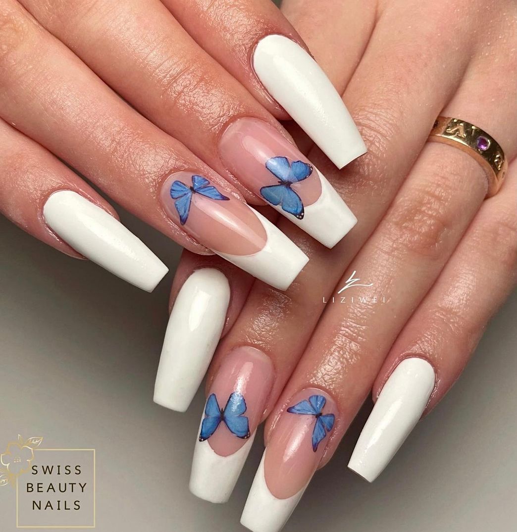 Moda Uñas butterfly🦋