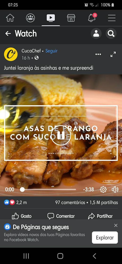 Fashion Passas de frango 