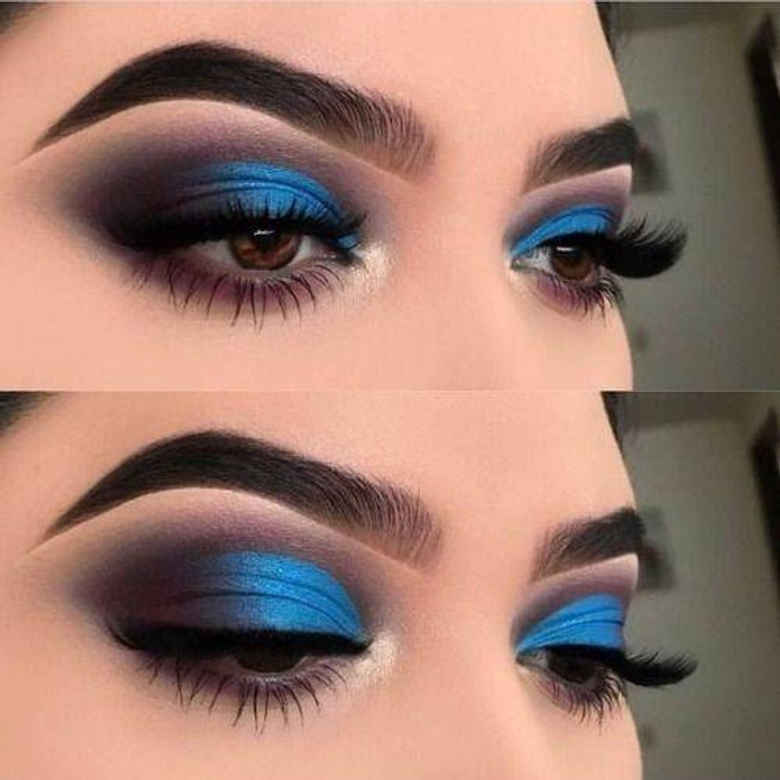 Moda Maquiagem azul