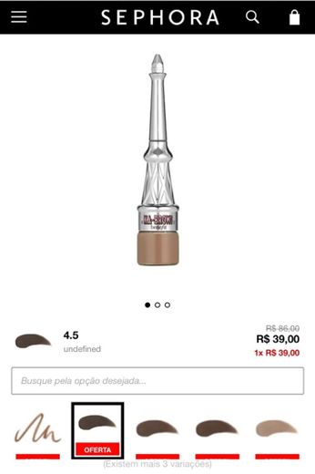 Delineador Gel De Sobrancelhas Ka-Brow Mini-na Sephora