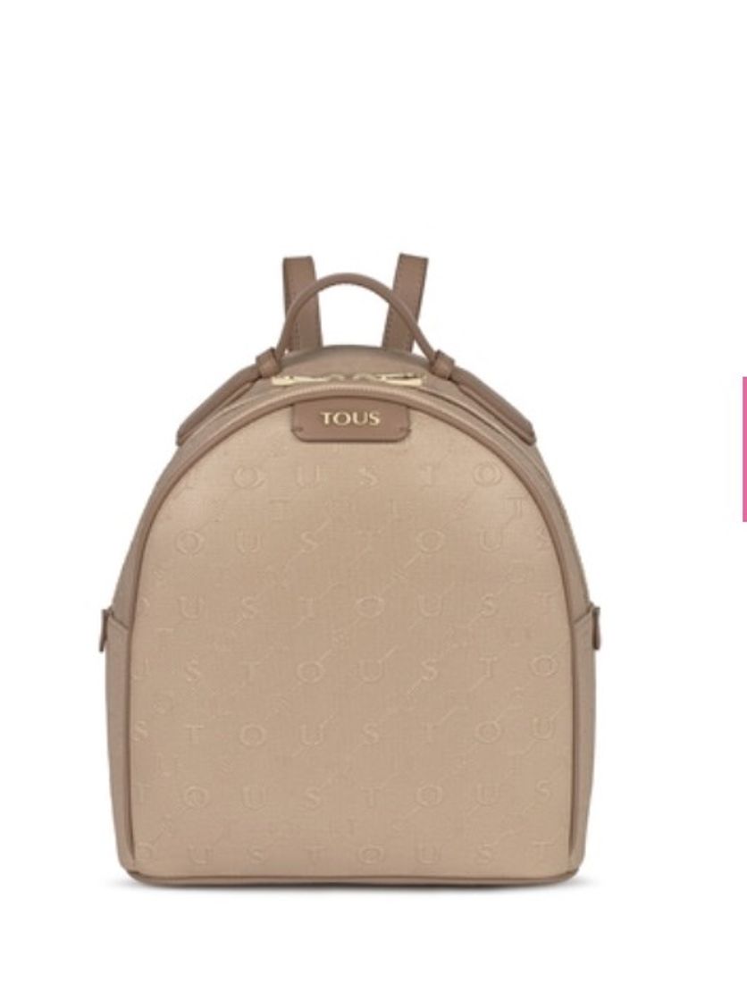 Fashion Mochila Script Day em cor toupeira | TOUS