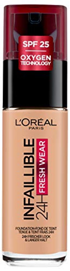 Social L'Oreal Paris Make-up Designer24H Fresh Wear Base de Maquillaje de Larga Duración