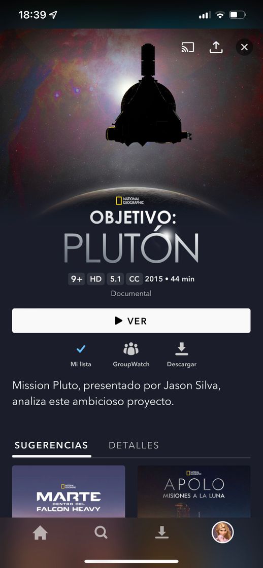 Series Objetivo: Plutón 