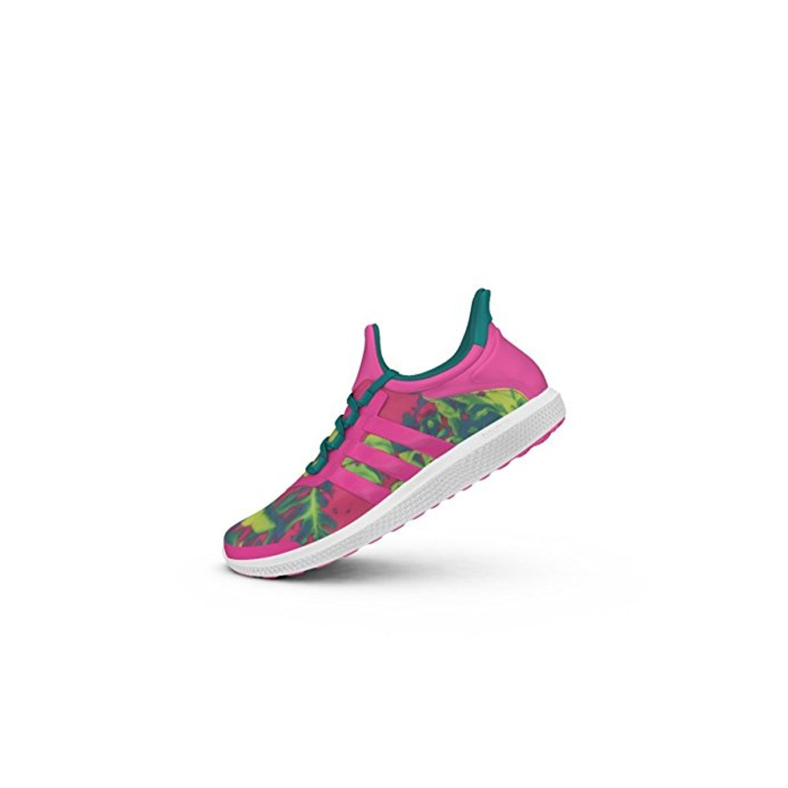 Moda adidas CC Sonic W, Zapatillas de Tenis para Mujer, Rosa/Verde