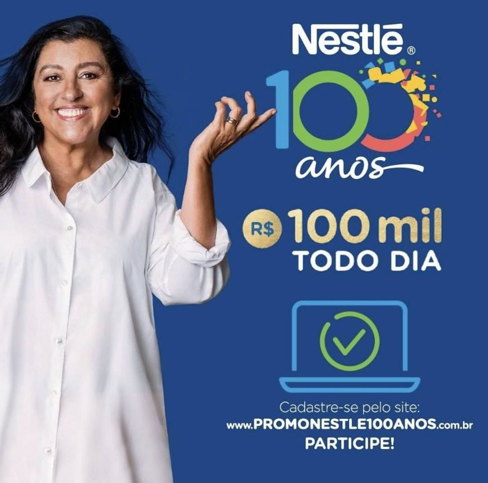 Producto Promoção Nestlé 100 anos