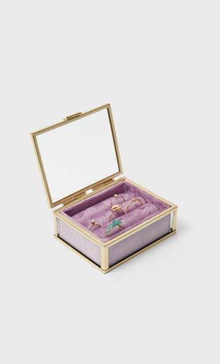 Caja velvet anillos - Moda de mujer