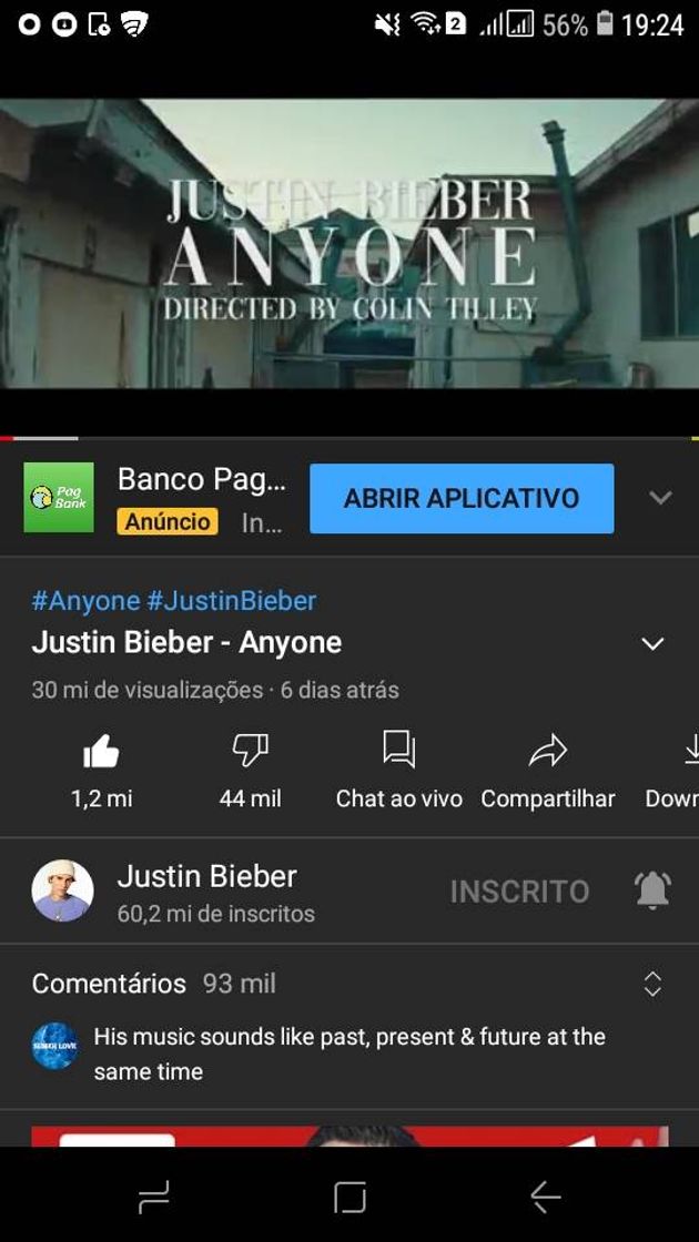 Music Justin Bieber - Anyone - YouTube