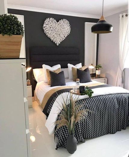 Quarto Decorado com Preto🖤