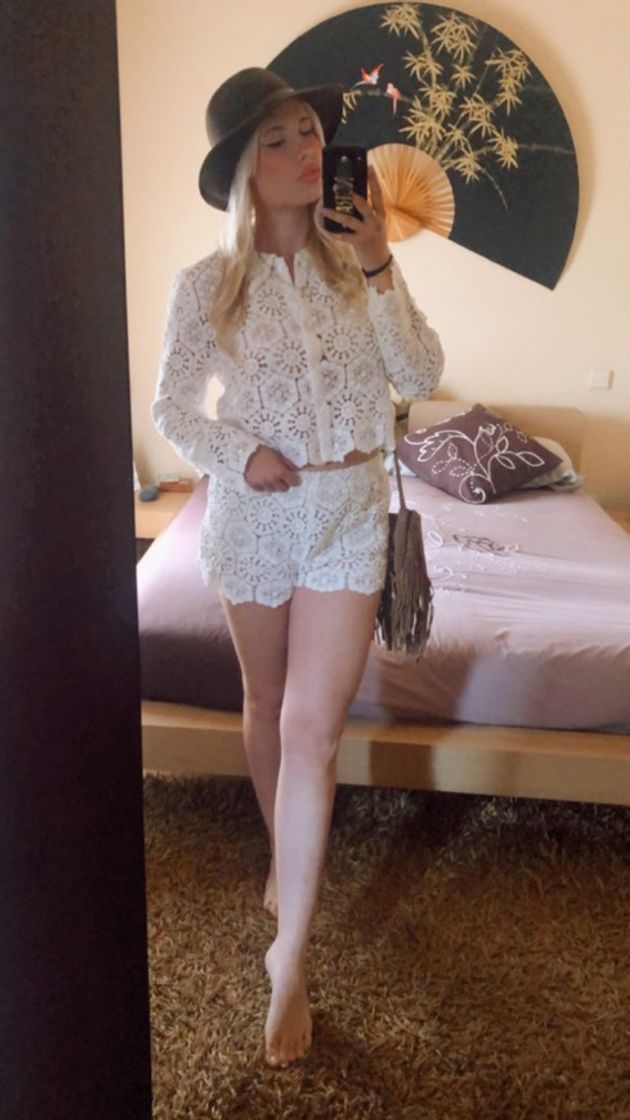 Moda CROCHET SHORTS