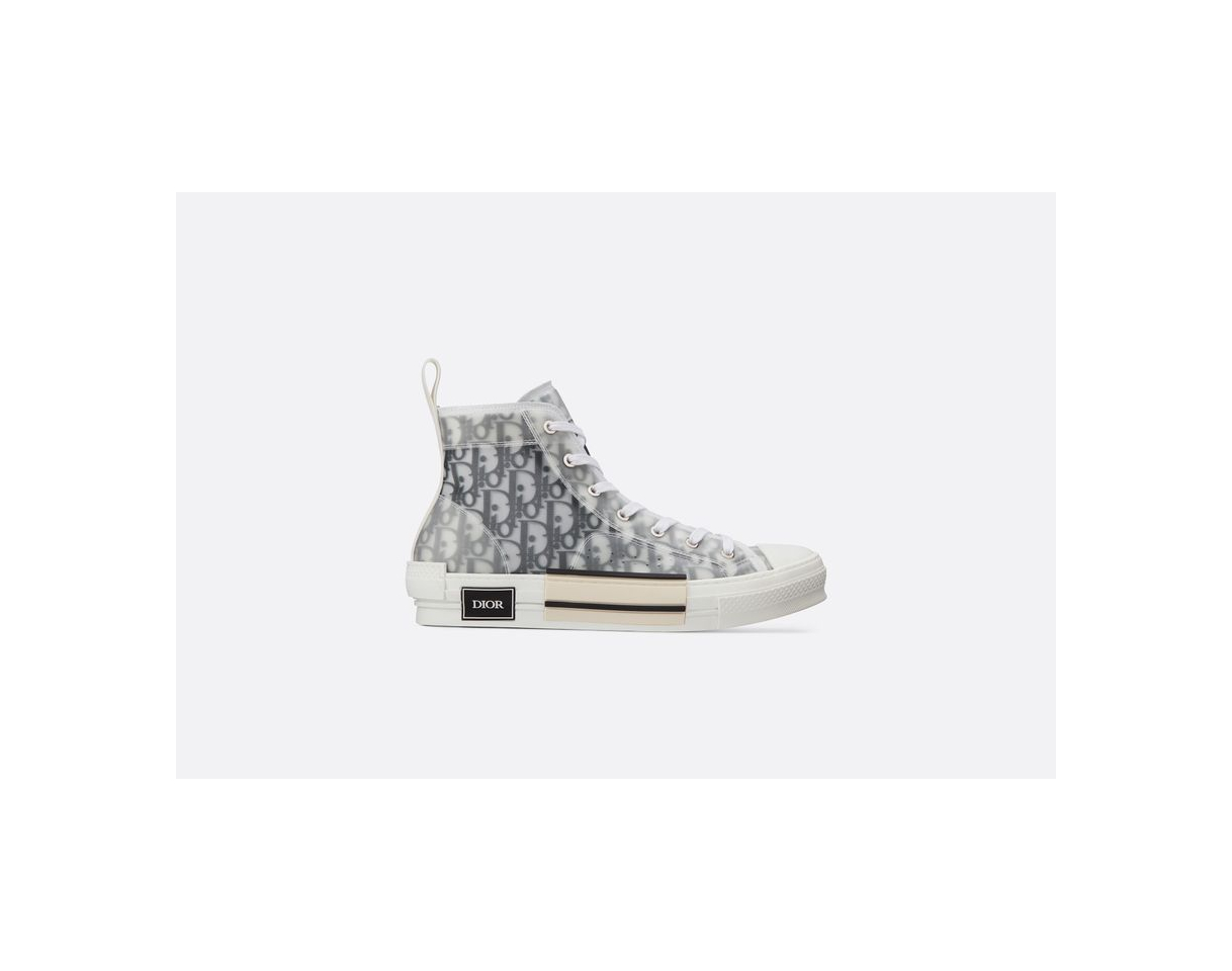 Social Dior B23 High Top Logo Oblique