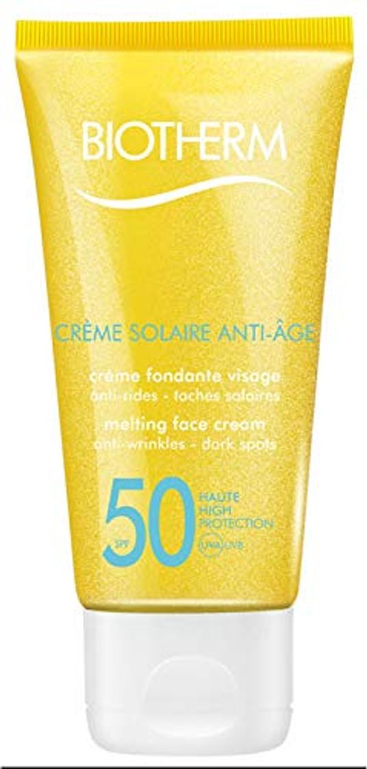 Lugares Biotherm Sun Crème Solaire Fondante Anti Age Visage SPF50 Protector Solar