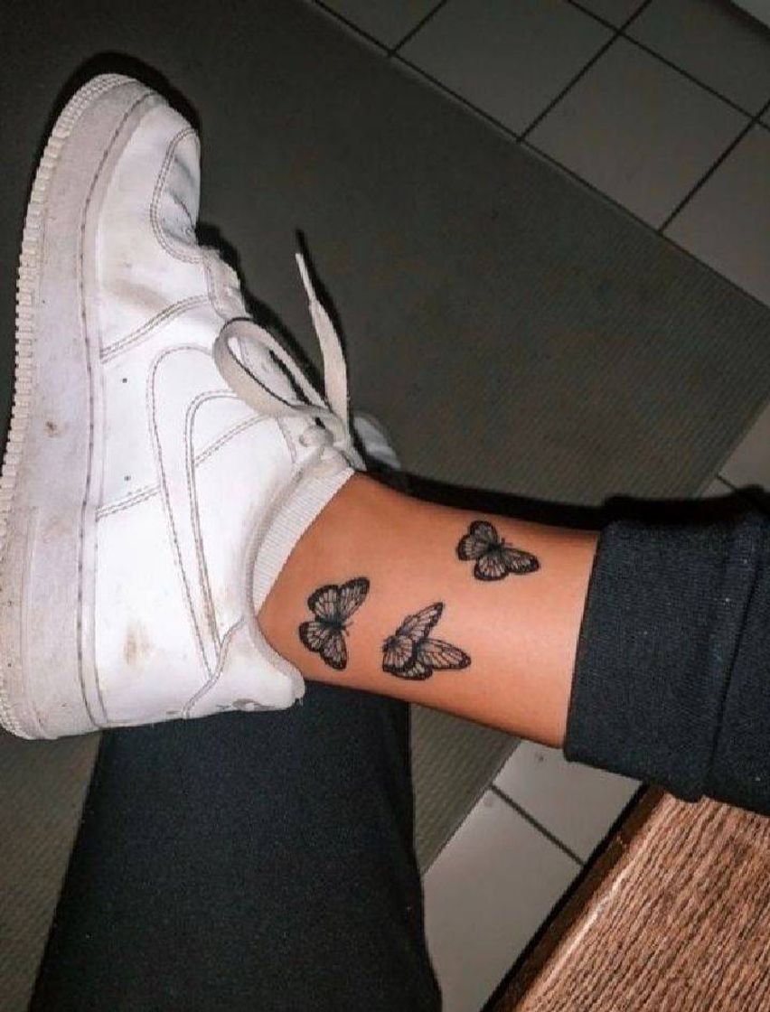 Social butterfly tattoo