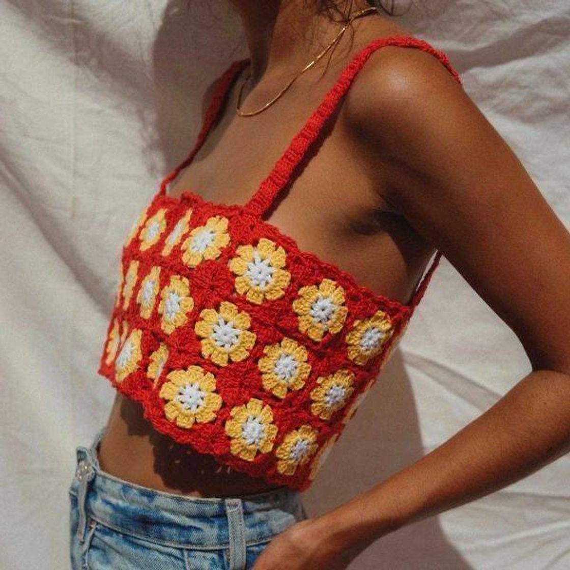 Social Cropped de crochê