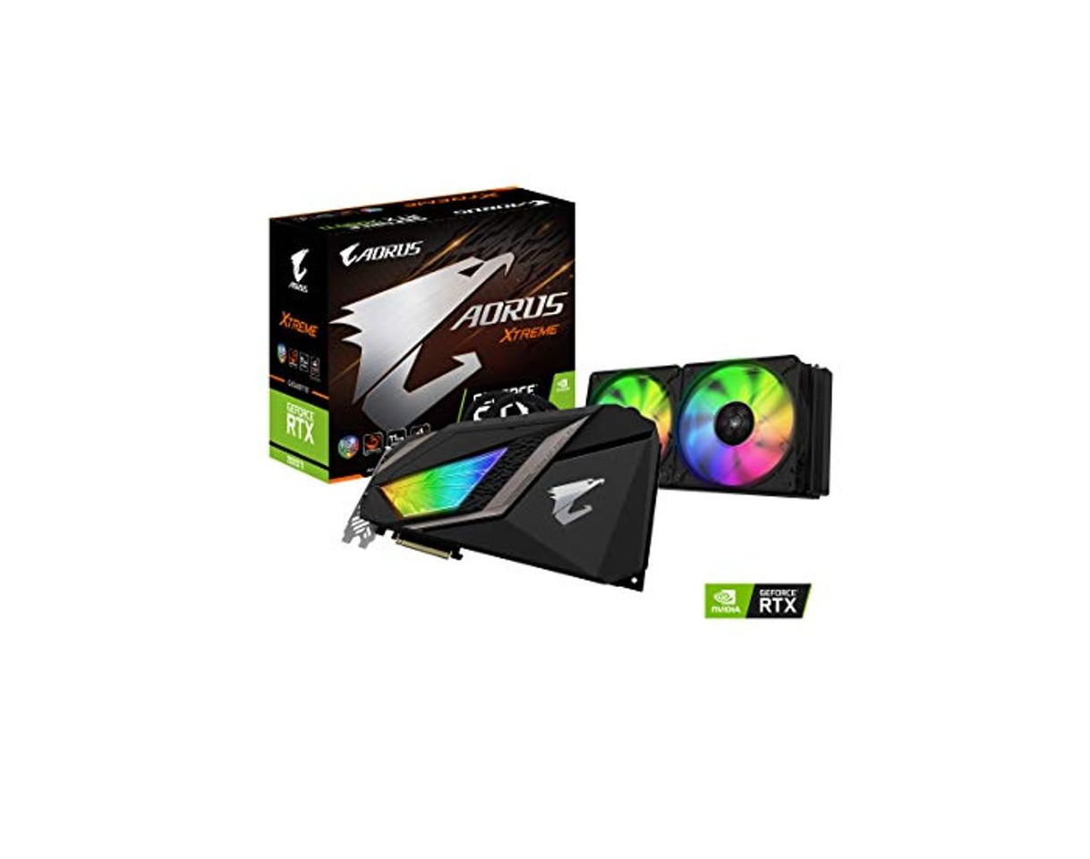 Productos Gigabyte AORUS GeForce RTX 2080 Ti Xtreme WATERFORCE 11G tarjeta gráfica