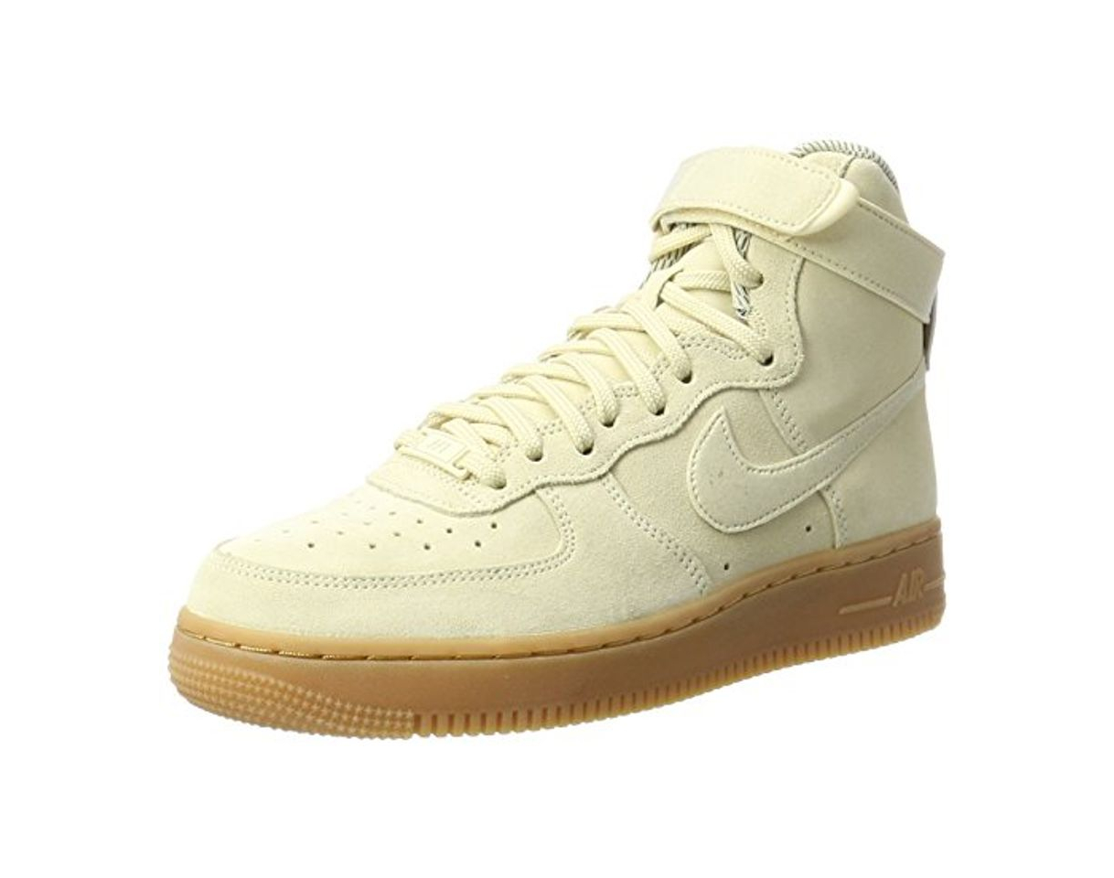 Fashion Nike Air Force 1 Hi Se, Zapatillas de Gimnasia Mujer, Beige