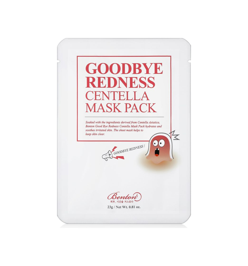 Productos Goodbye redness centella mask