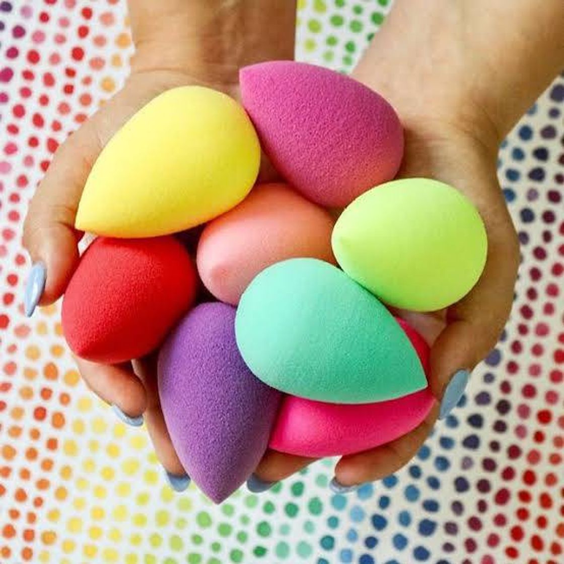 Moda Esponja de maquiagem puff beauty blender