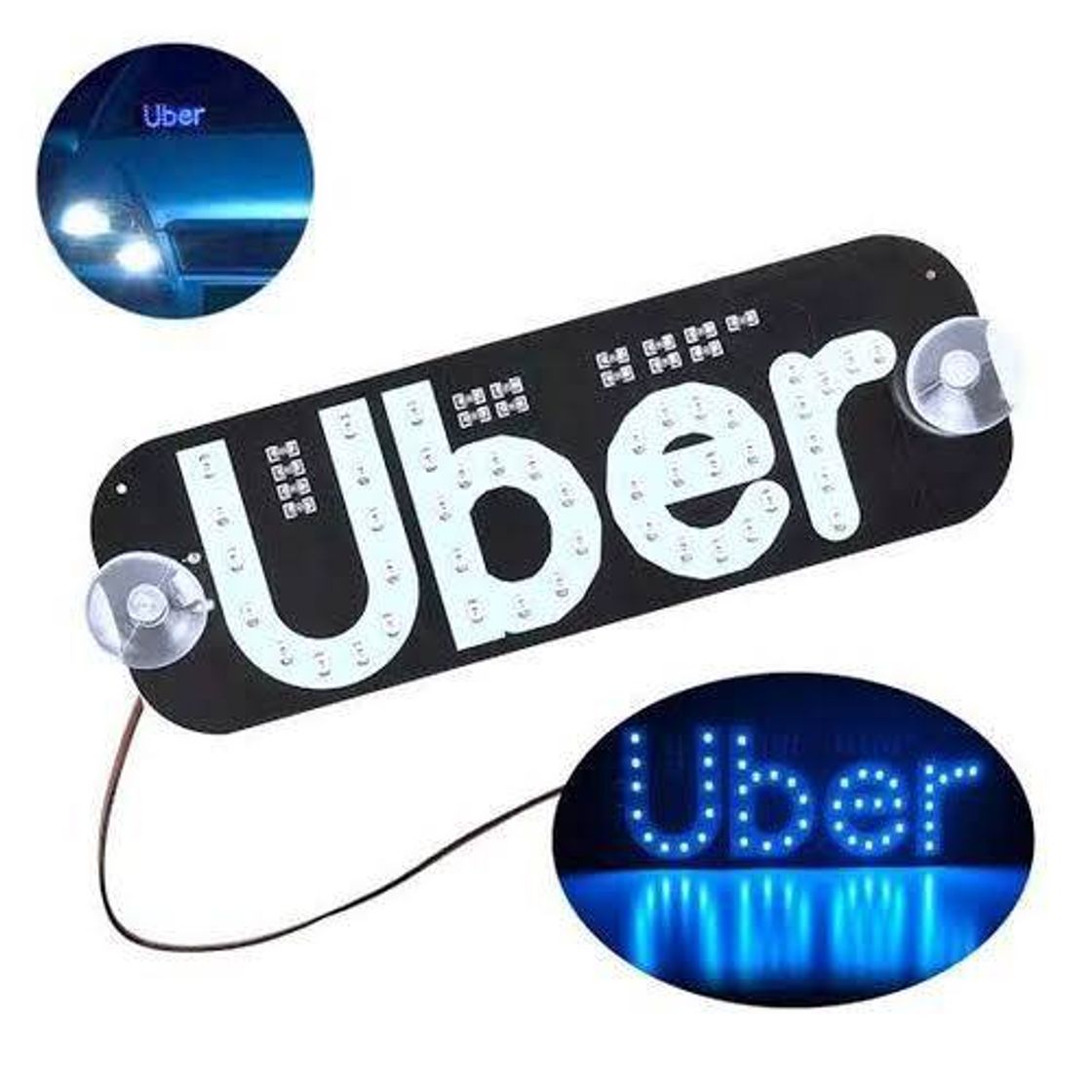 Moda Placa de LED Uber