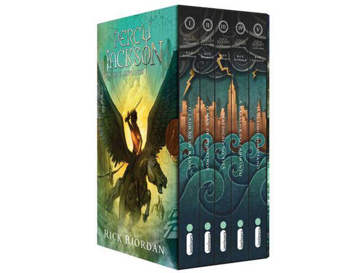 Fashion Livro - Box Percy Jackson e os olimpianos 

