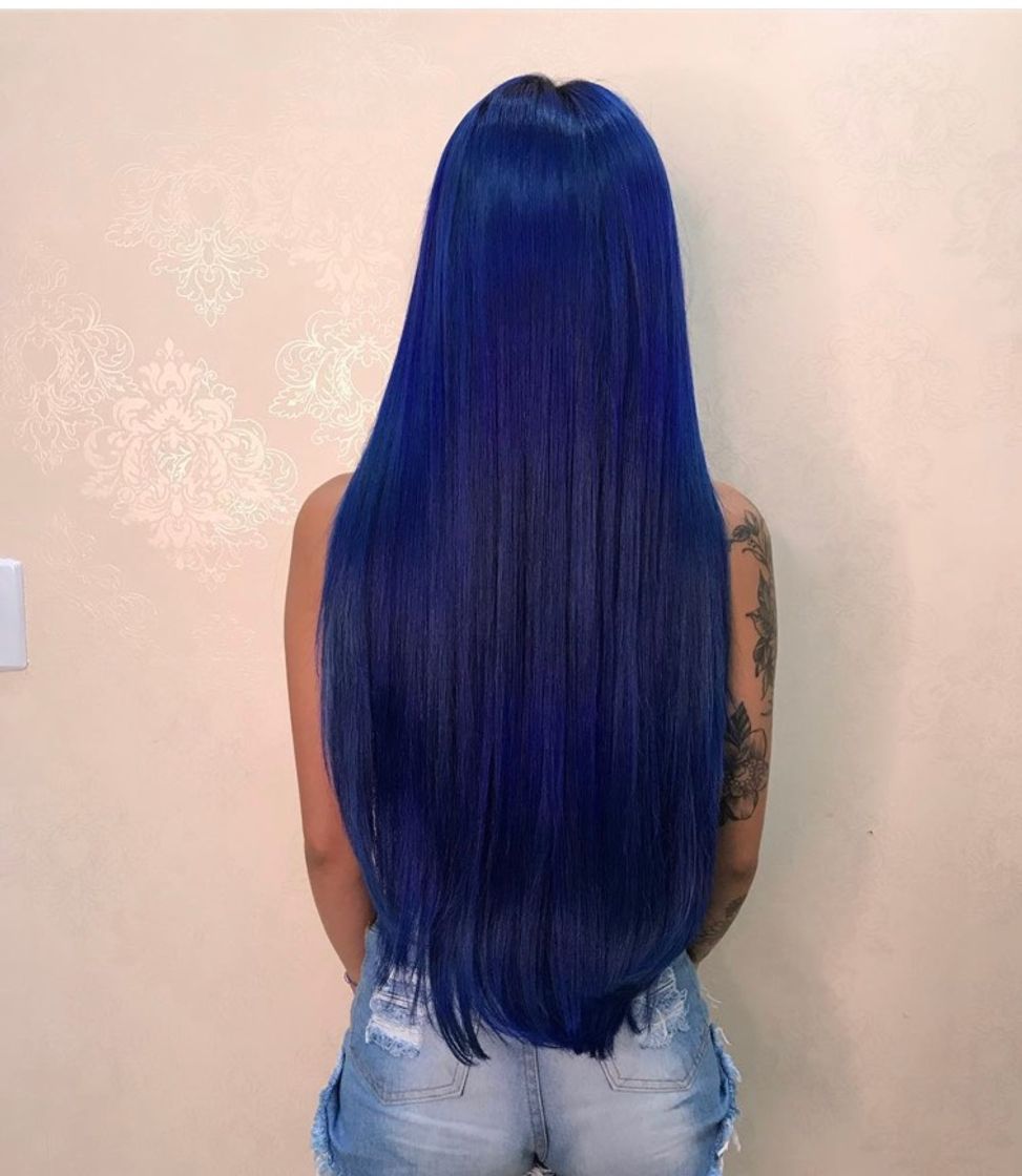 Fashion Cabelo azul