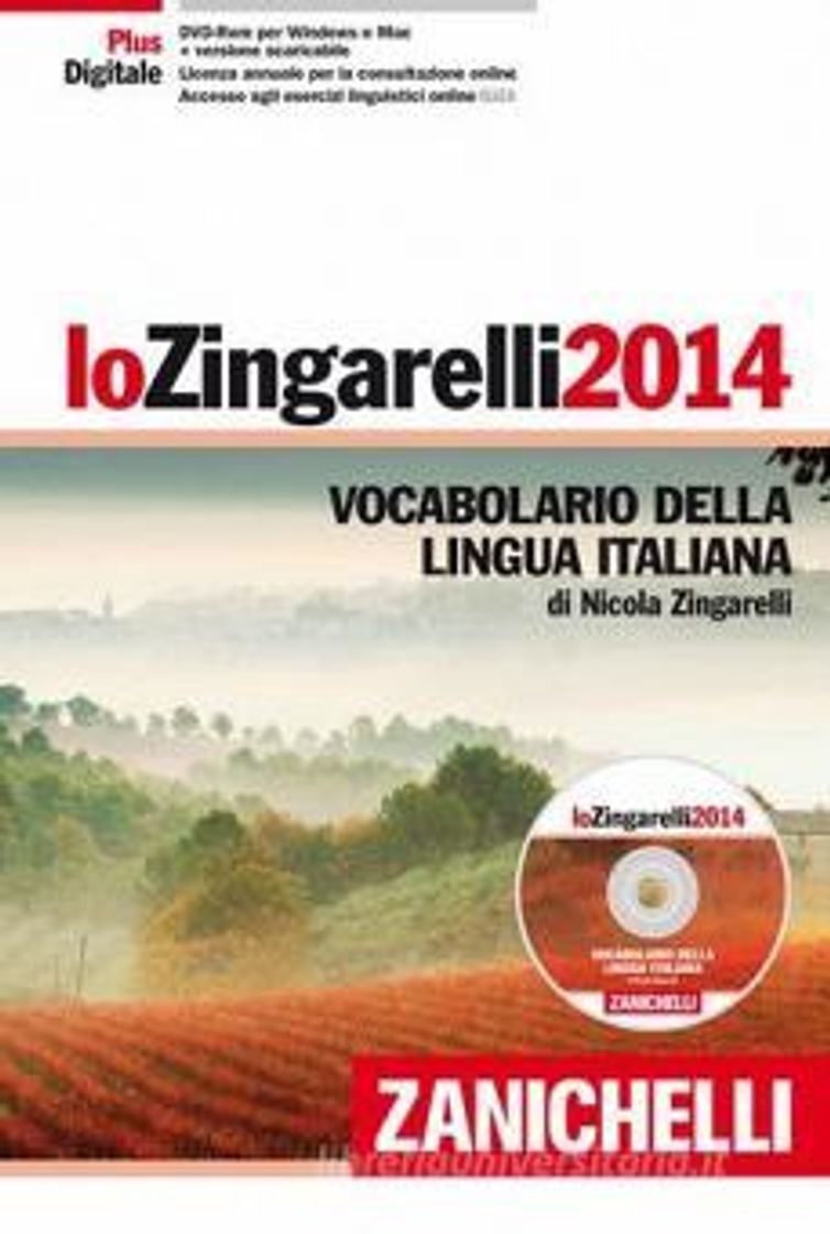 Producto Lo Zingarelli 2014 – Vocabolario della lingua italiana