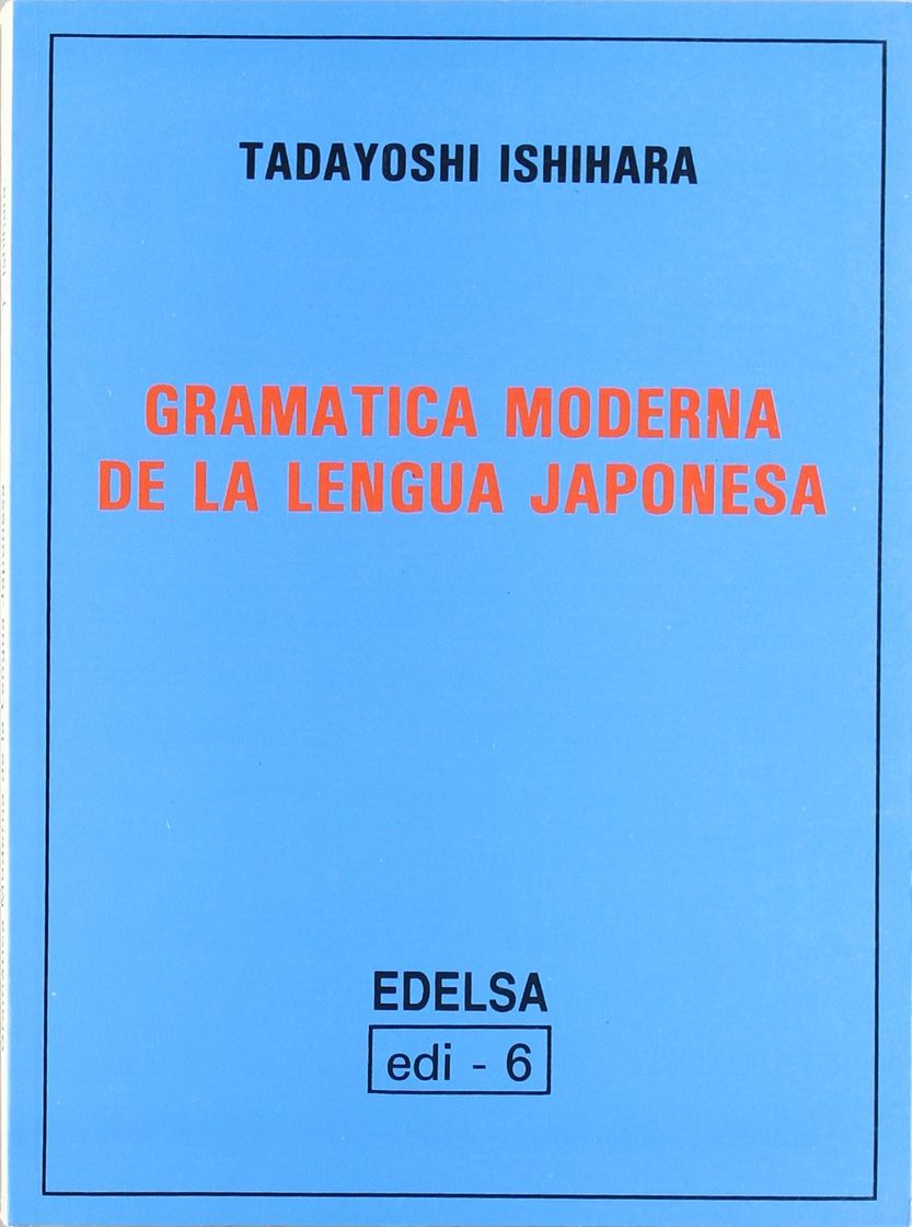 Product “GRAMÁTICA MODERNA DE LA LENGUA JAPONESA"