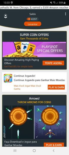 PlaySpot - Ganhe Dinheiro Fácil em Casa 4.0.24.2 Download APK ...