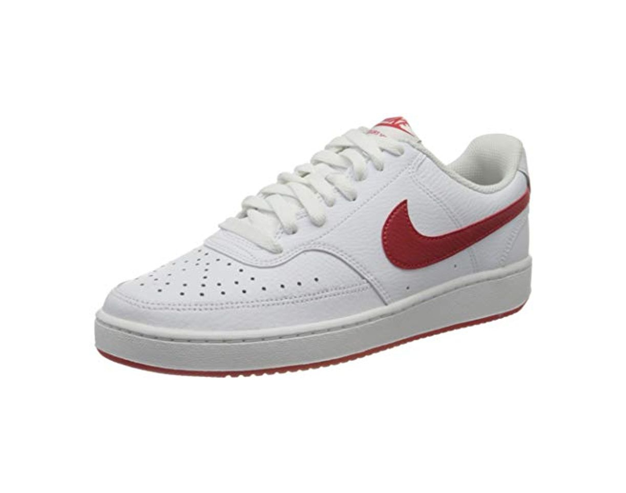 Fashion Nike Court Vision LO, Zapatilla de Baloncesto Hombre, White