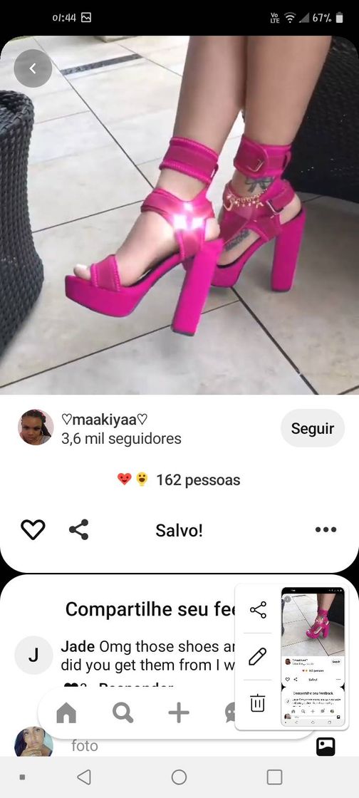 Moda Na moda esses saltos grosso me fascinam muito elegante 