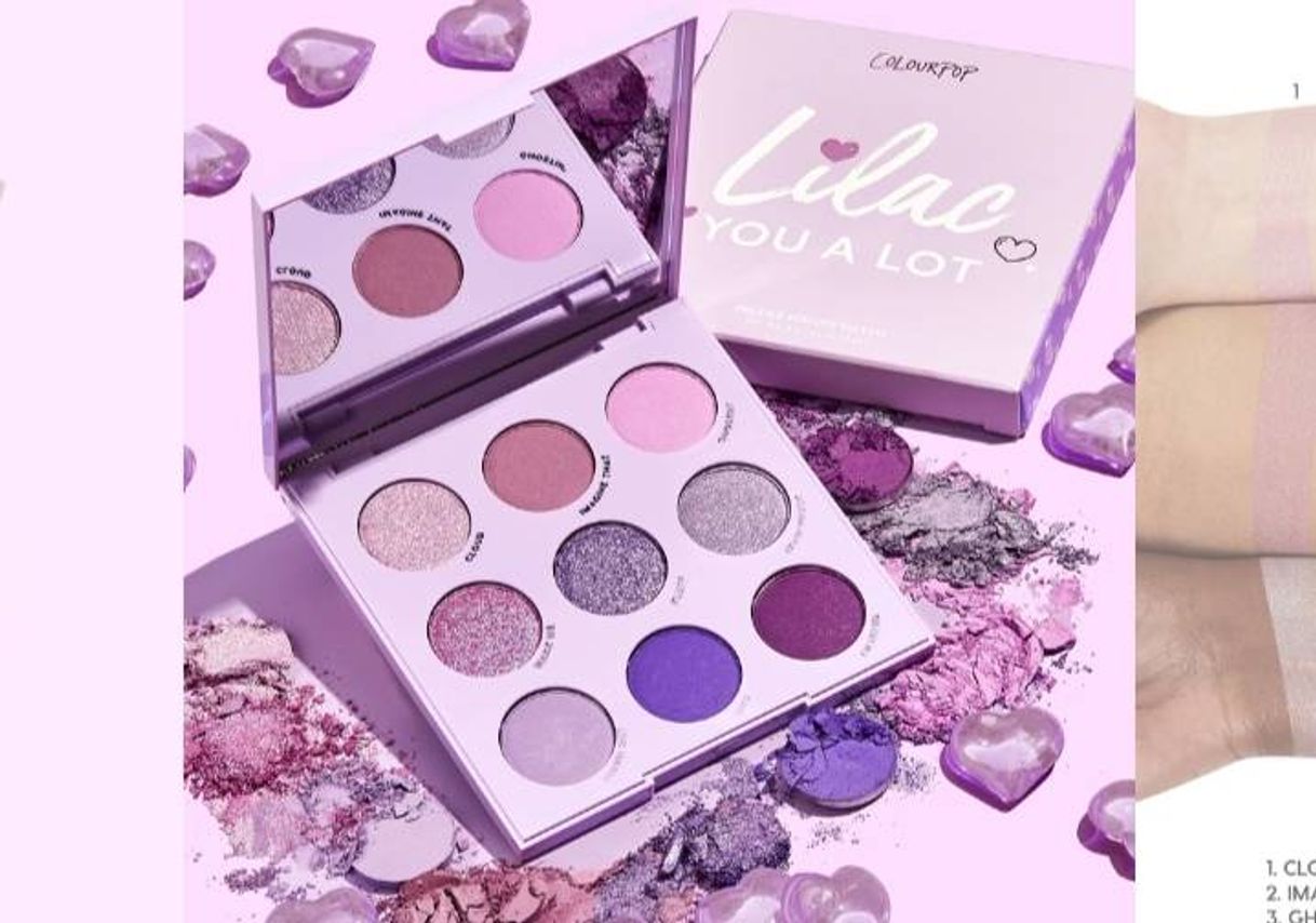 Fashion Lilac You A Lot Shadow Palette | ColourPop