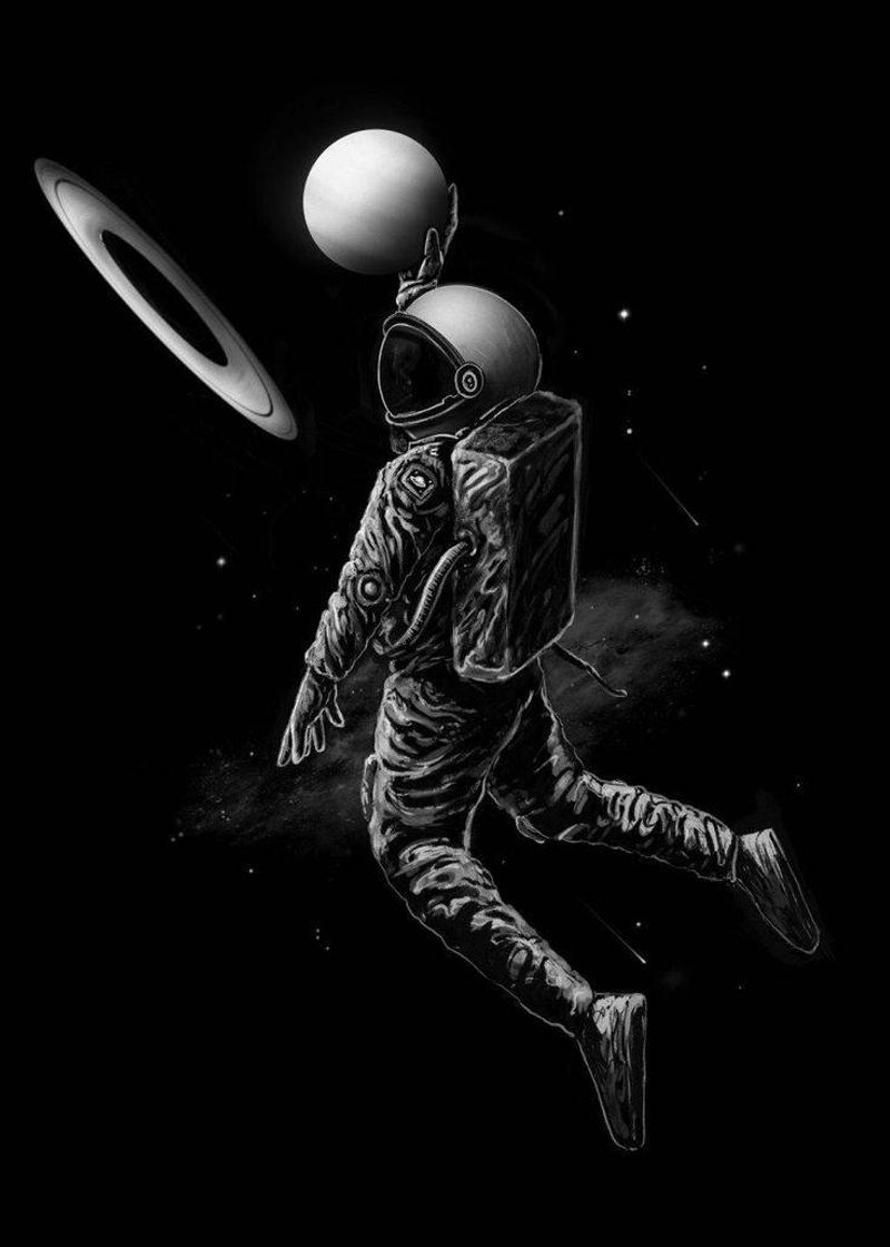 Moda Wallpaper - Astronauta 🚀🖤