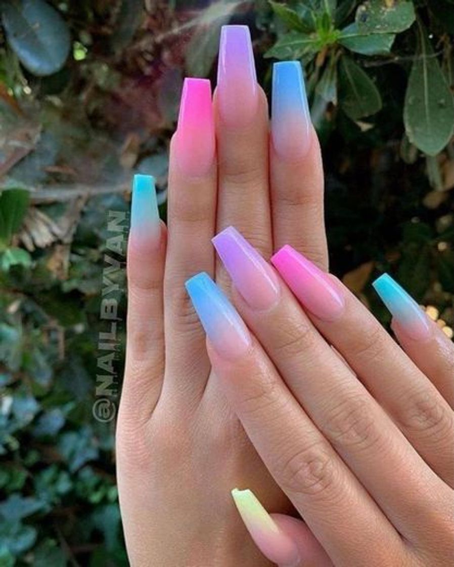 Nails colorful