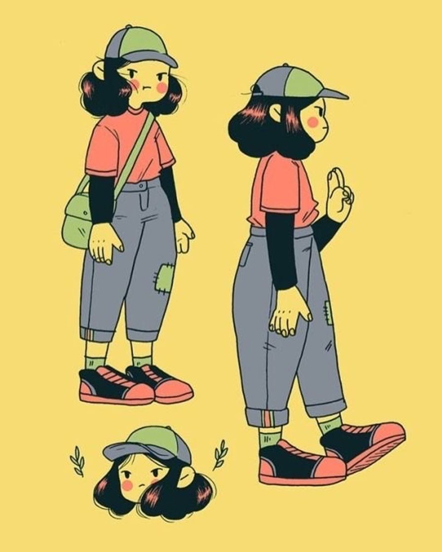 Cute girl muito lindo mais um personagem que vi