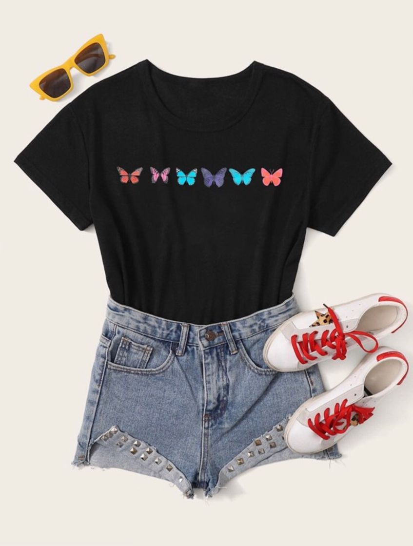 Moda Camisa borboletas 🦋 