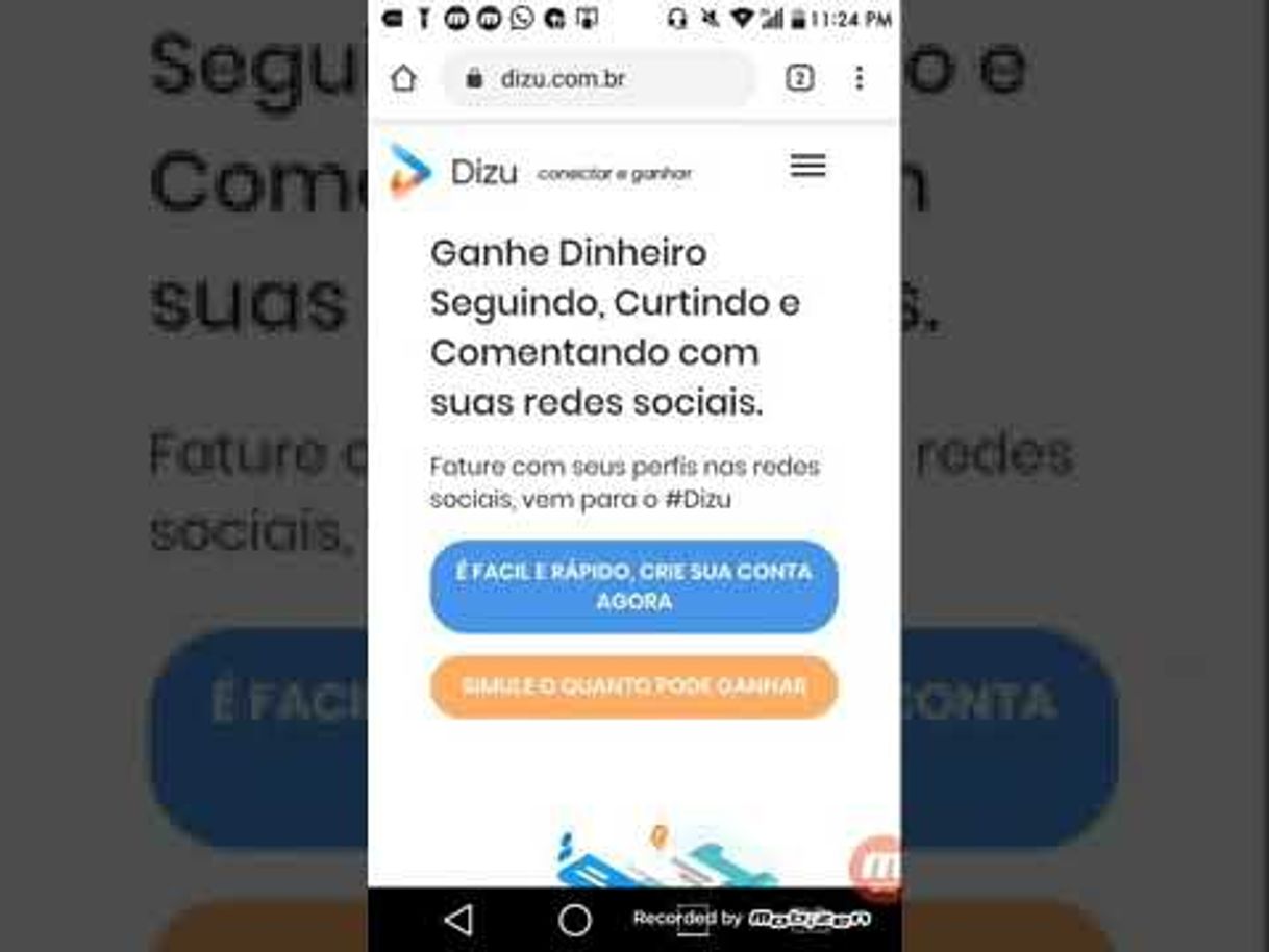 App Ganhe Dinheiro Seguindo, Curtindo nas Redes Sociais