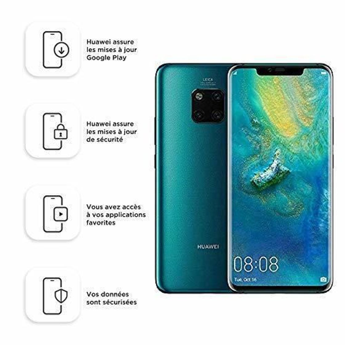 Social Huawei Mate 20 Pro 16,2 cm
