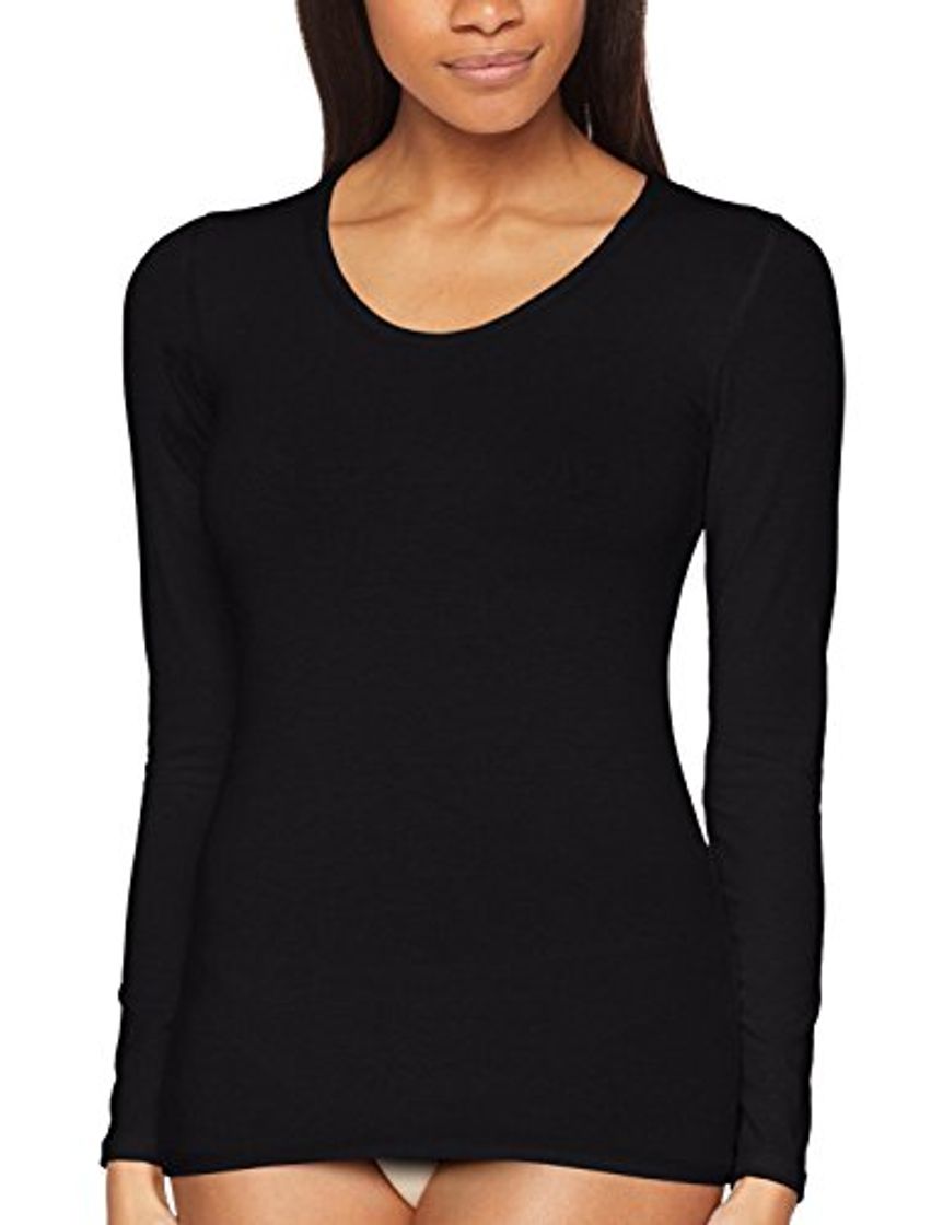 Moda Playtex APP4716.00138 Camisa Deportiva, Negro