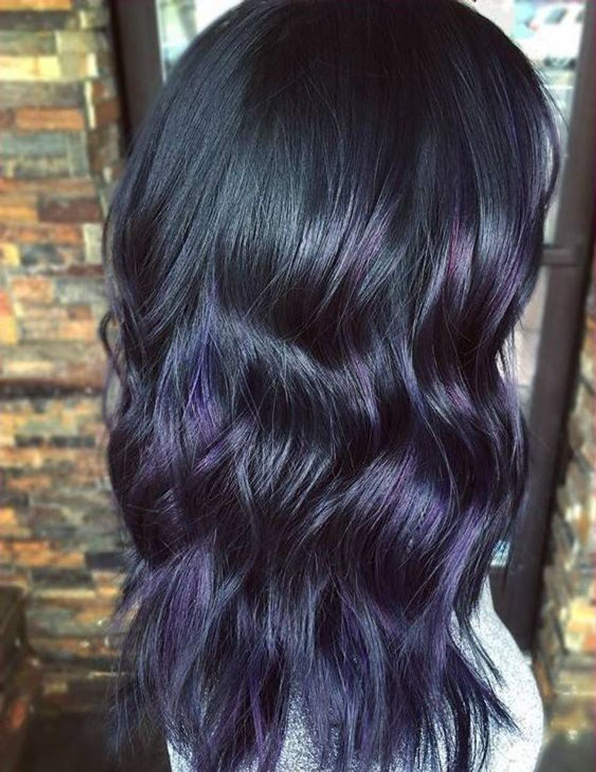 Moda Purple hair 