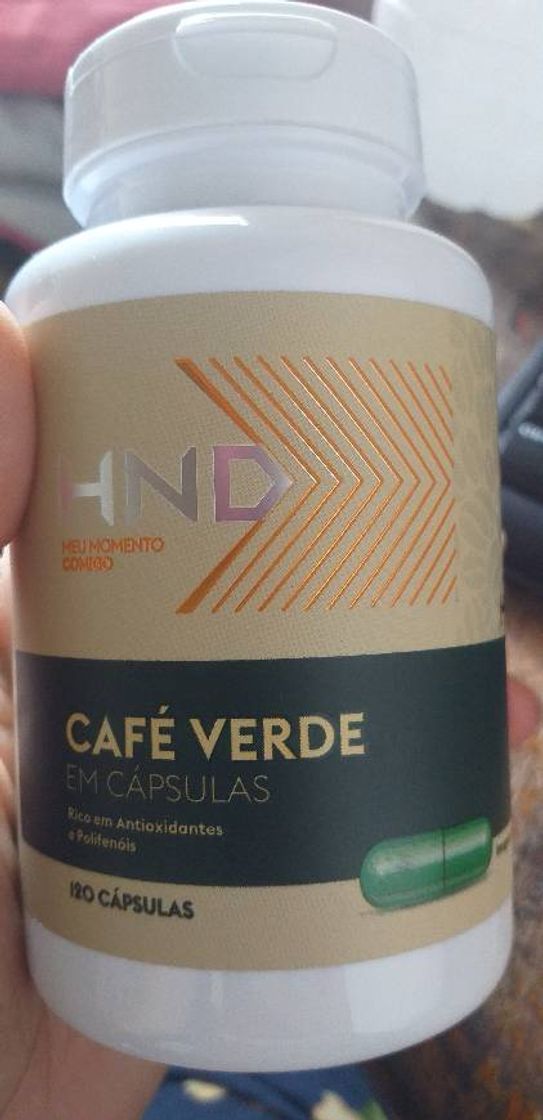 Moda Cafe verde em cápsulas 