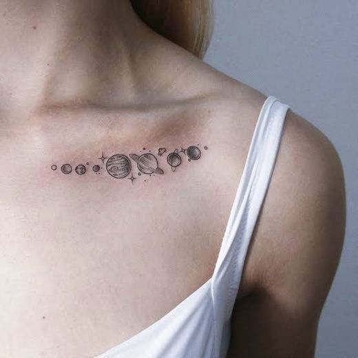 Tattoo planetas