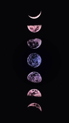 Fases da lua 🌙✨
