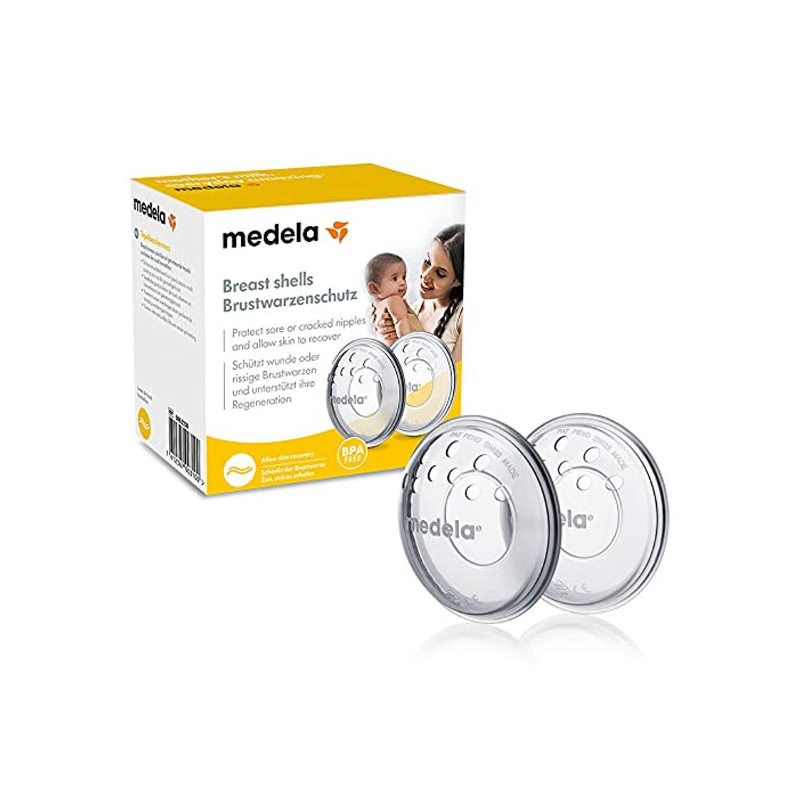 Medela- Protectores para Pezones Doloridos y Agrietados por la Lactancia 