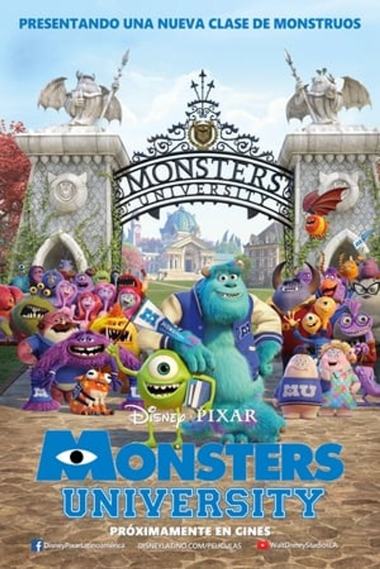 Película Monstruos University