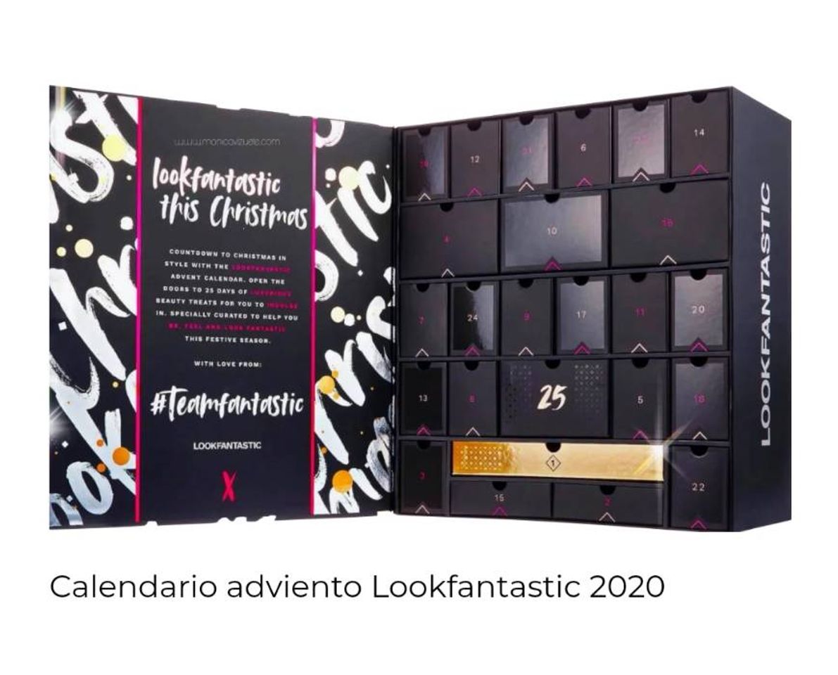 Producto Calendario de Adviento Lookfantastic 