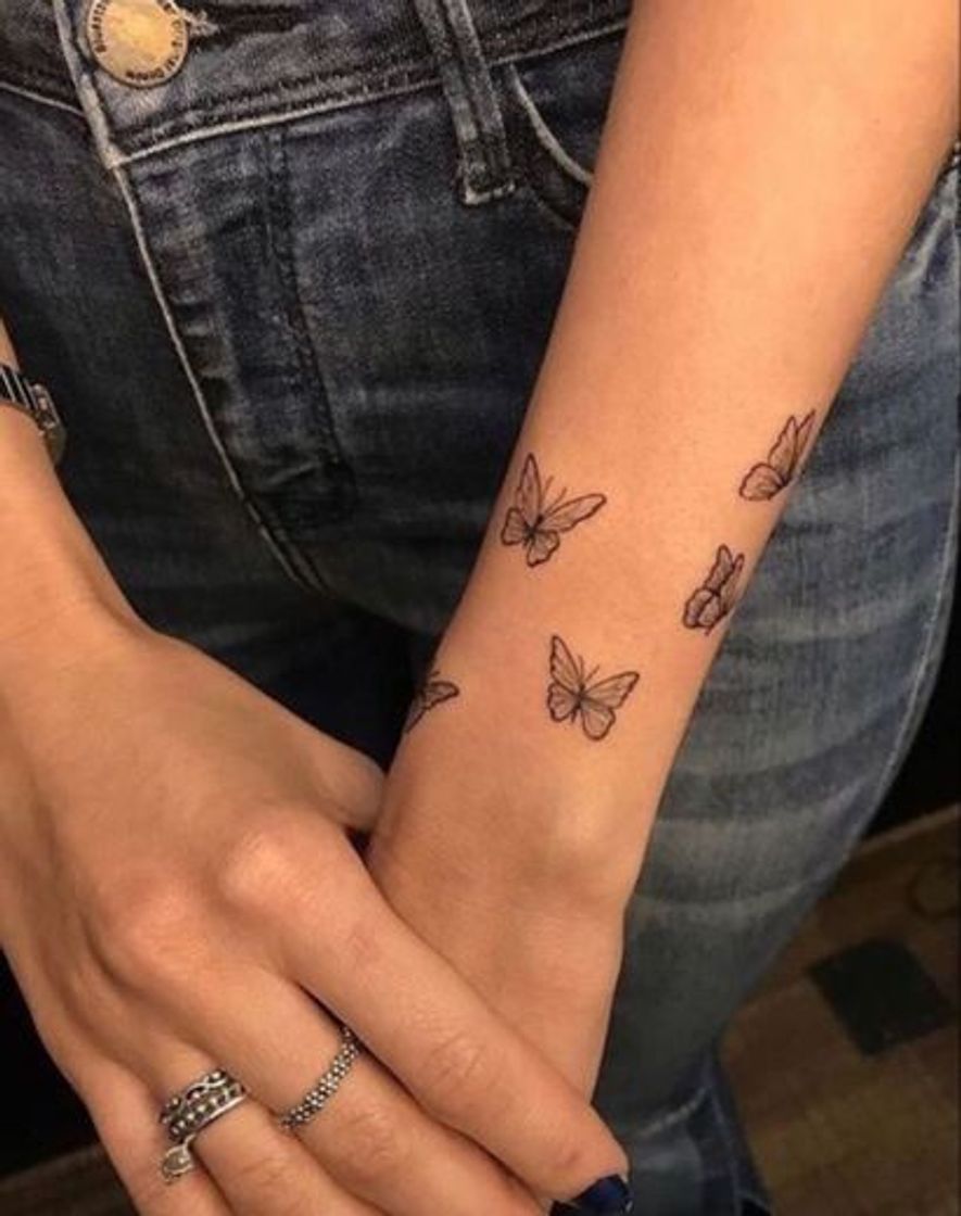 Moda Tatuagem de borboleta 